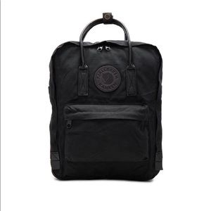 Fjallraven black backpack